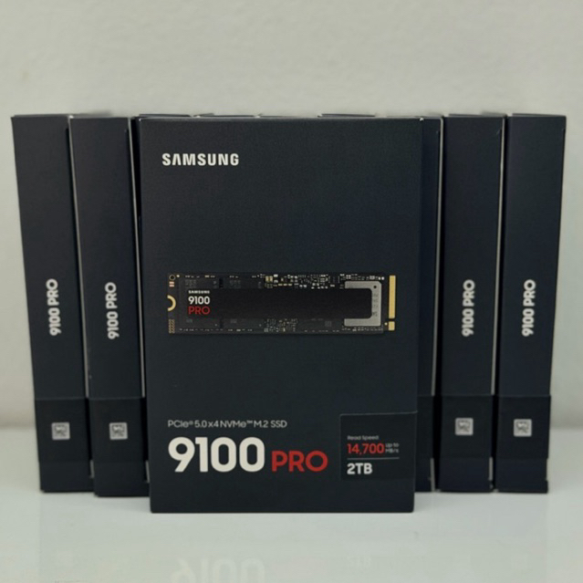 [ของใหม่] M.2 Gen 5 2tb 2 tb 9100 pro samung ประกัน 5 ปี sis วิ่ง 14700/13400