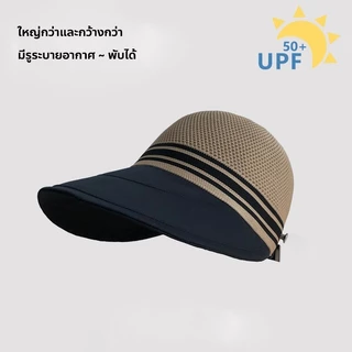หมวกบัคเก็ตทรงแก๊ป ปีกกว้าง กันแดด ระบายอากาศดี เกาหลี แฟชั่น 2026 พร้อมส่ง