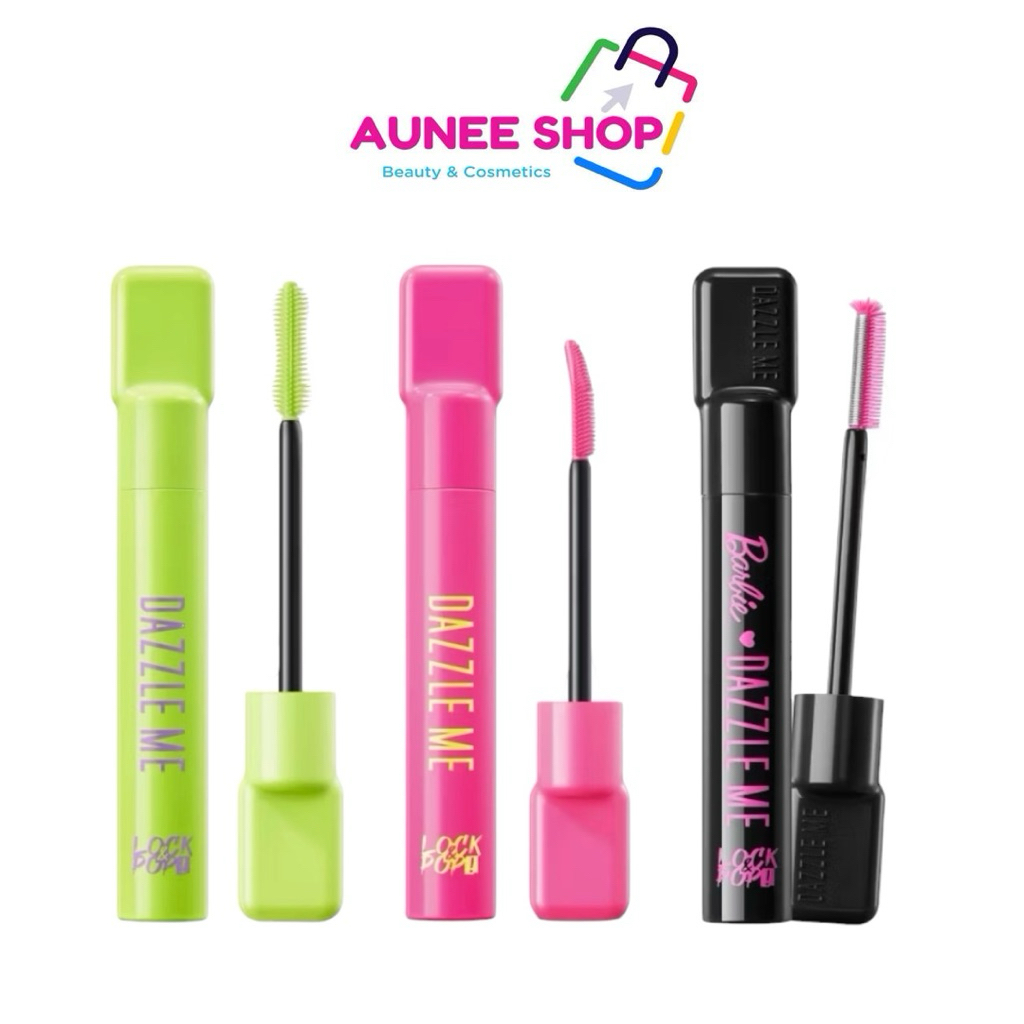 ส่งฟรี/มีไลฟ์  (1ชิ้น)DAZZLE ME Lock & Pop! LongLASHting - VoluMAXing Mascara มาสคาร่าขนตายาวงอนตลอดวัน