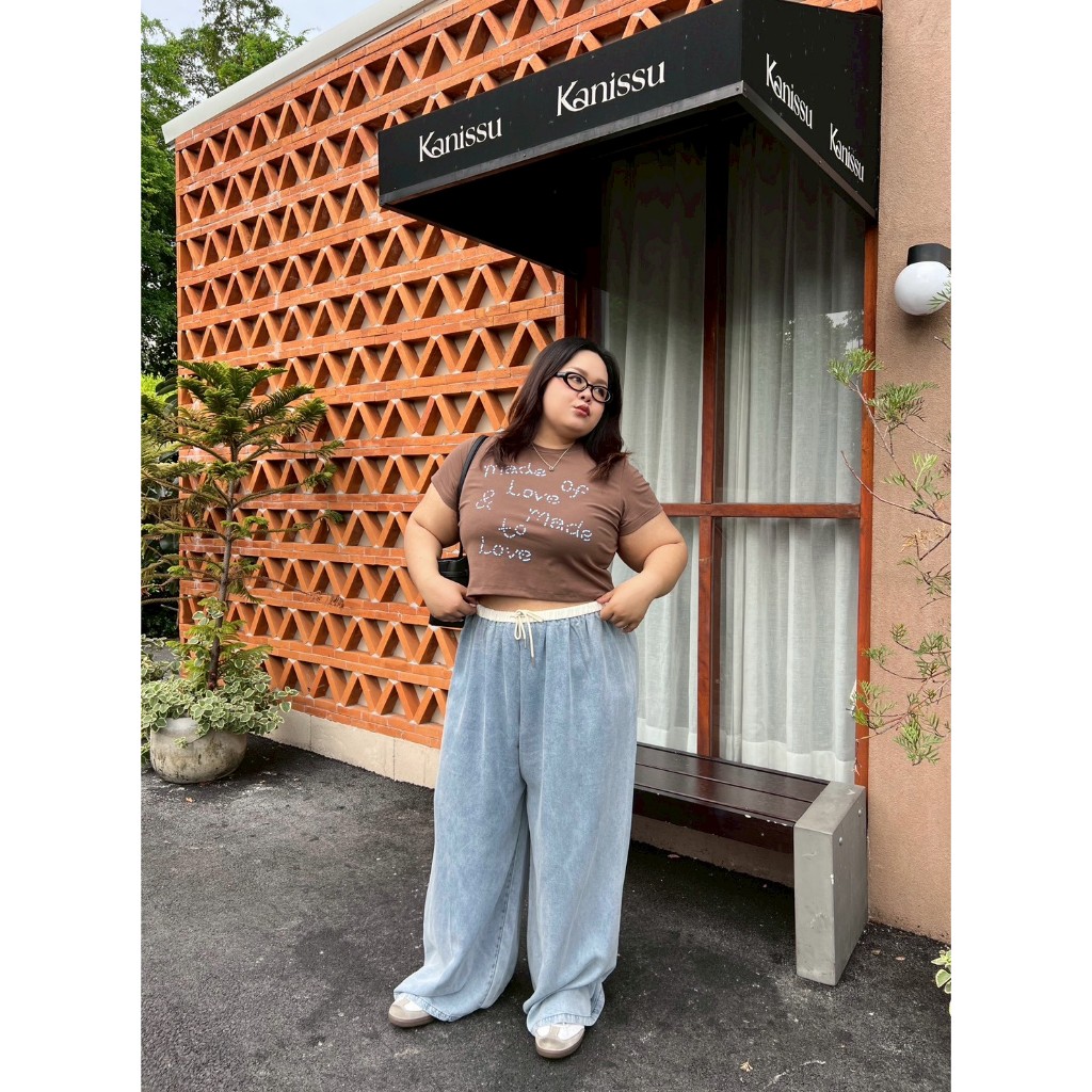 CurveG Riley Pants กางเกงขายาวสียีนส์