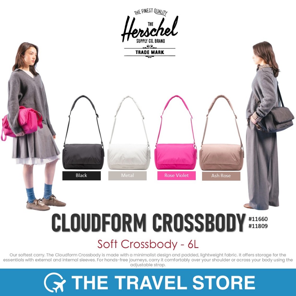 Herschel Supply CLOUDFORM CROSSBODY - 6L | กระเป๋าสะพายข้าง พาดลำตัว หัวไหล่