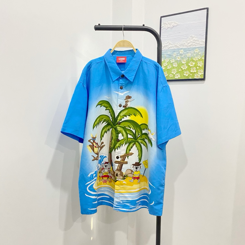Lowes เสื้อเชิ้ตแขนสั้นผู้ชาย size 2XL