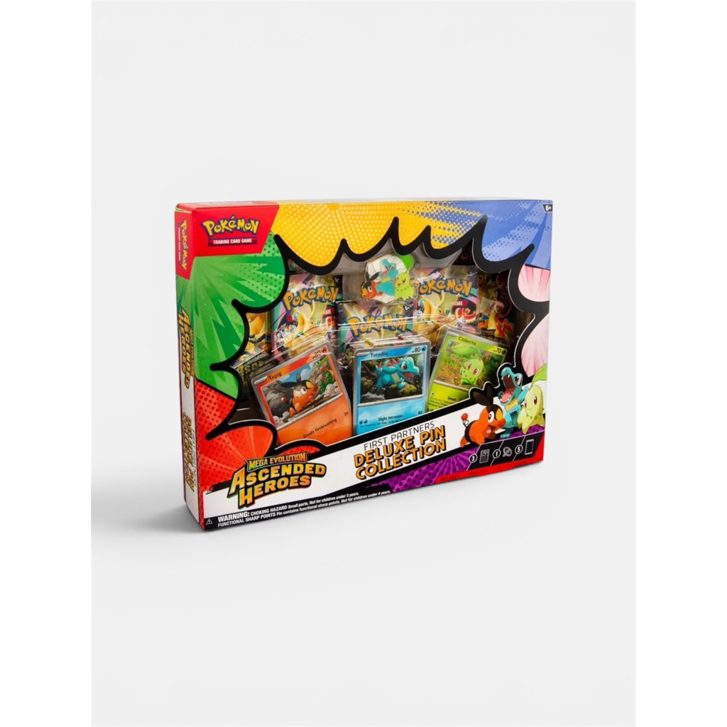 💥พร้อมส่ง💥 Pokemon tcg [ ENG ] ชุด Ascended Heroes deluxe pin