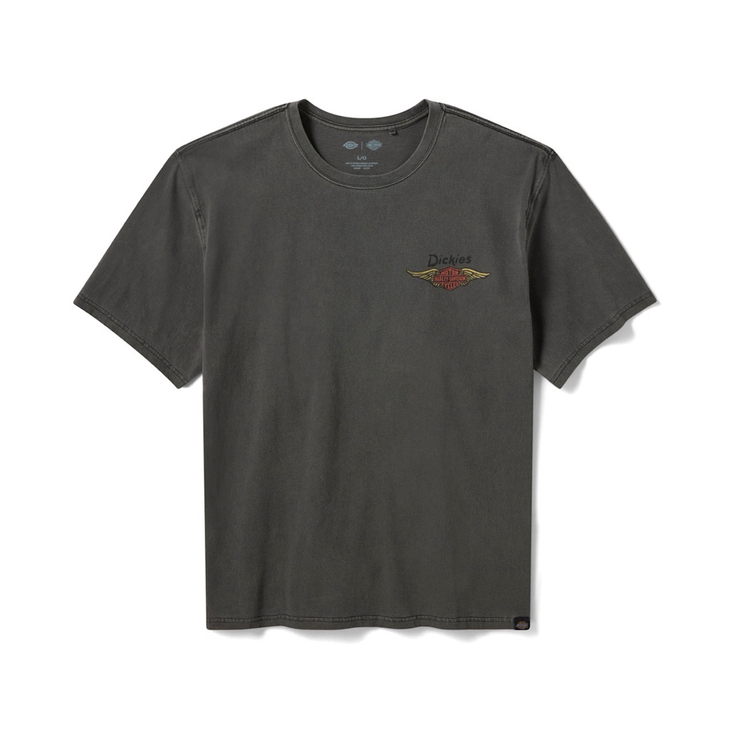 เสื้อยืด MEN'S DICKIES X H-D 1930'S MOTO RACER HEAVYWEIGHT PIGMENT DYED TEE