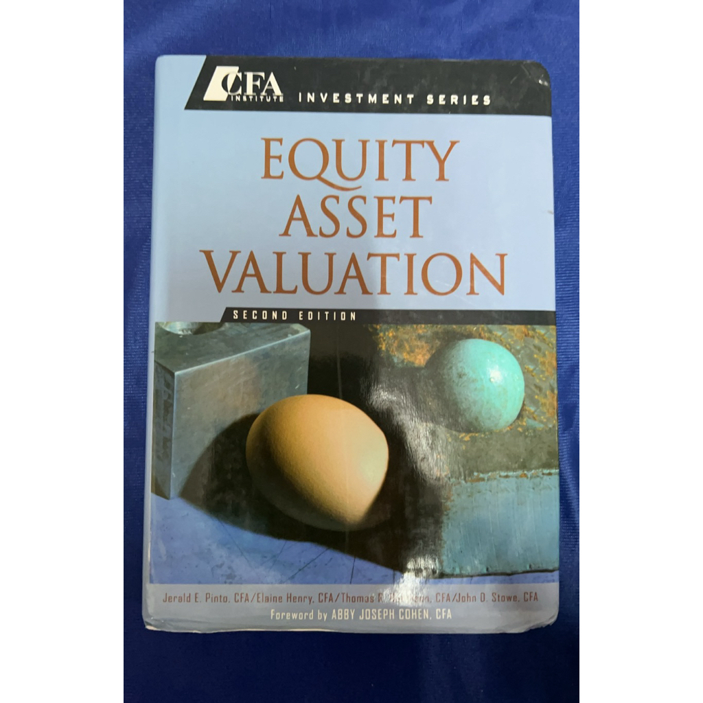Equity Asset Valuation (Second Edition) มือสอง