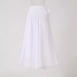 Ballerina Chiffon Wrap Skirt Long Lyrical Dance Skirt for Stage, Practice & Performances