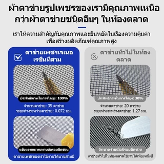 ICIC มุ้งหน้าต่างกันยุง มุ้งลวดแม่เหล็ก มุ้งกันยุงหน้าต่าง DIY มุ้งลวดแม่เหล็กกันยุง ติดตั้งง่าย ตัดได้อิสระ กันยุง