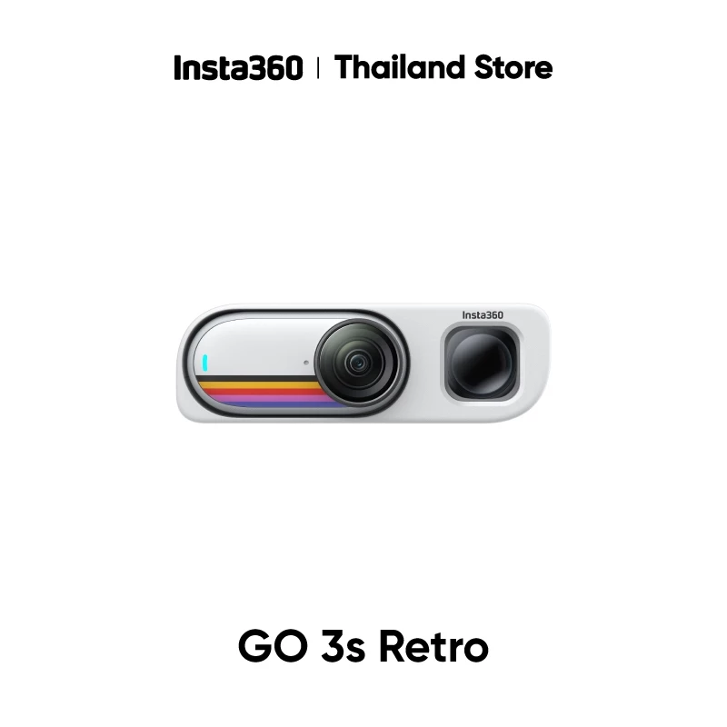 Insta360 GO 3S Retro Bundle | Action Cameras | กล้องแอคชั่น | วิดีโอ 4K 30fps thumbnail 4