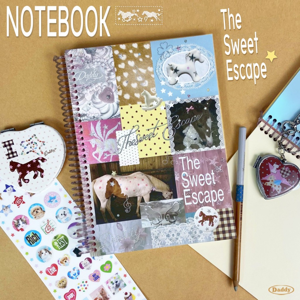 DADDY ( SWC ) | The Sweet Escape Notebook สมุดสันเกลียว  สุดน่ารัก
