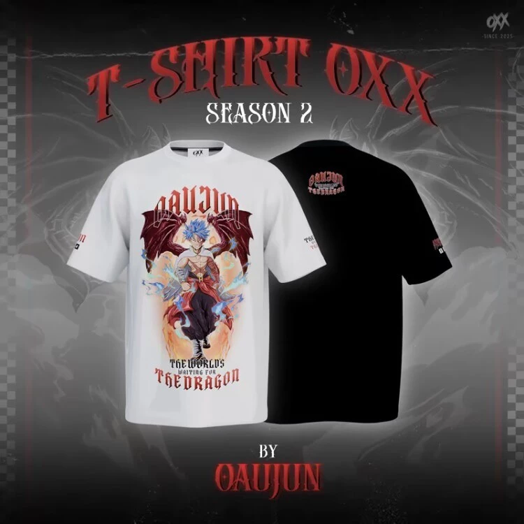 T-Shirt OXX By OAUJUN Season.2 The World's Waiting For The Dragon