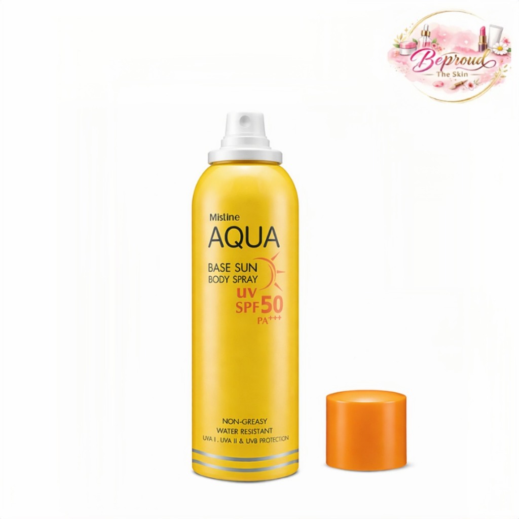พร้อมส่ง  สเปรย์กันแดด AQUA BASE SUN BODY SPRAY SPF50/PA+++
