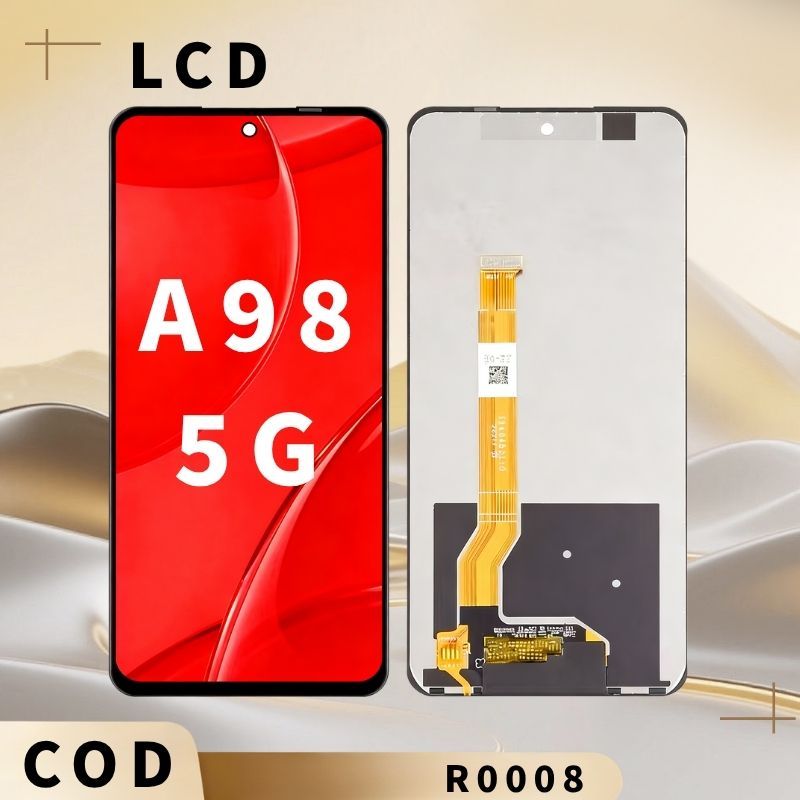 หน้าจอ LCD ใช้ได้กับ OPPO A98 5G คุณภาพสูง สำหรับ A98 5G จอ อะไหล่มือถือ พร้อมทัชสกรีนV