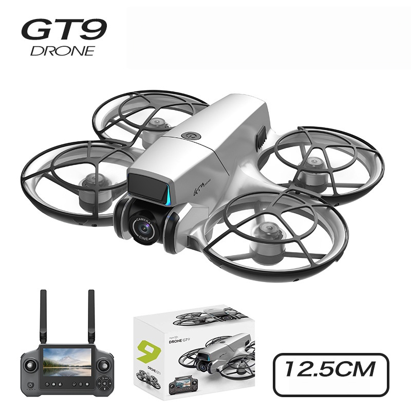 ออกแบบมาสำหรับมือใหม่โดยเฉพาะระดับ โดรน รีโมทจอ4.5นิ้ว หลบ360° มอเตอร์ Brushless กันกระแทก กลับอัตโนมัติ มือใหม่บินง่าย