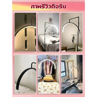 【หมุนได้ 360 องศา】โคมไฟ LED ต่อขนตา 55วัตต์ เหมาะสำหรับทำเล็บ ต่อขนตา เสริมความงาม และสักคิ้ว โคมไฟต่อขนตา