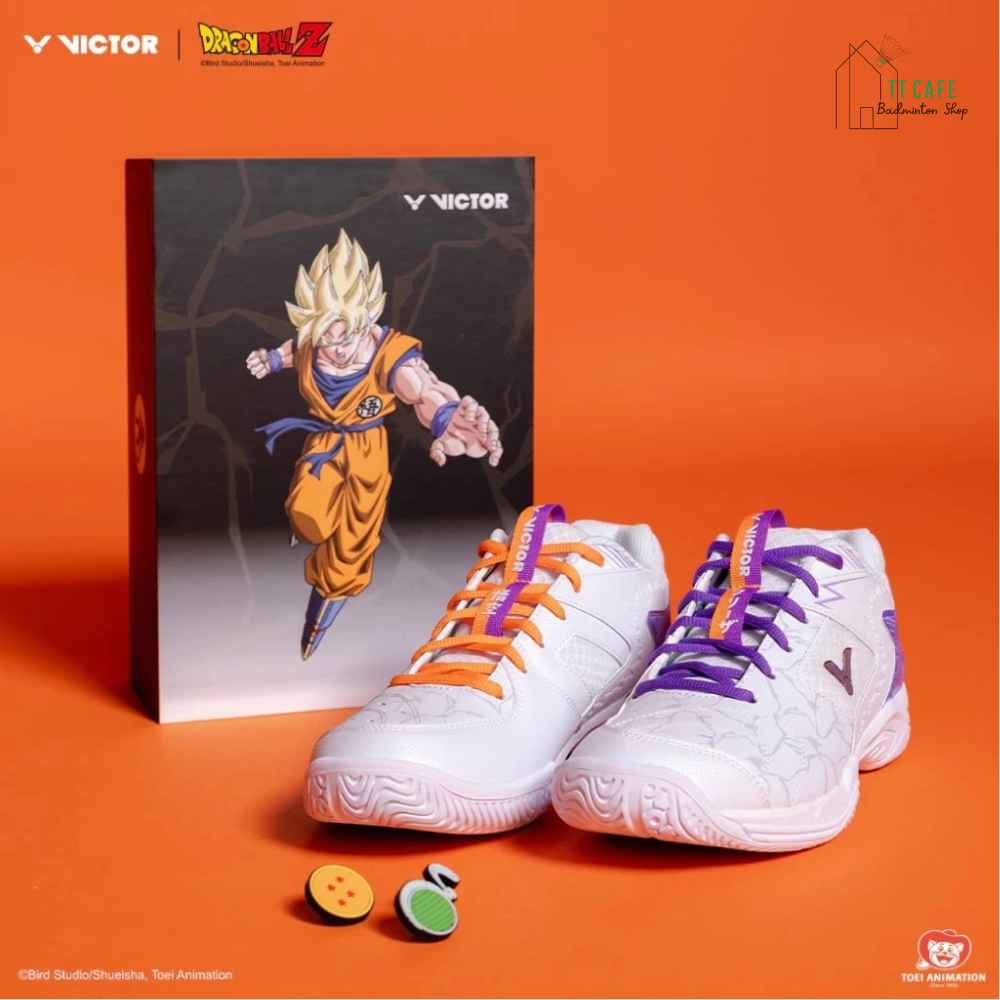 VICTOR x DRAGONBALL รองเท้ากีฬาแบดมินตัน รุ่น P-DBZ ลิขสิทธิ์แท้จาก VICTOR SPORT THAILAND