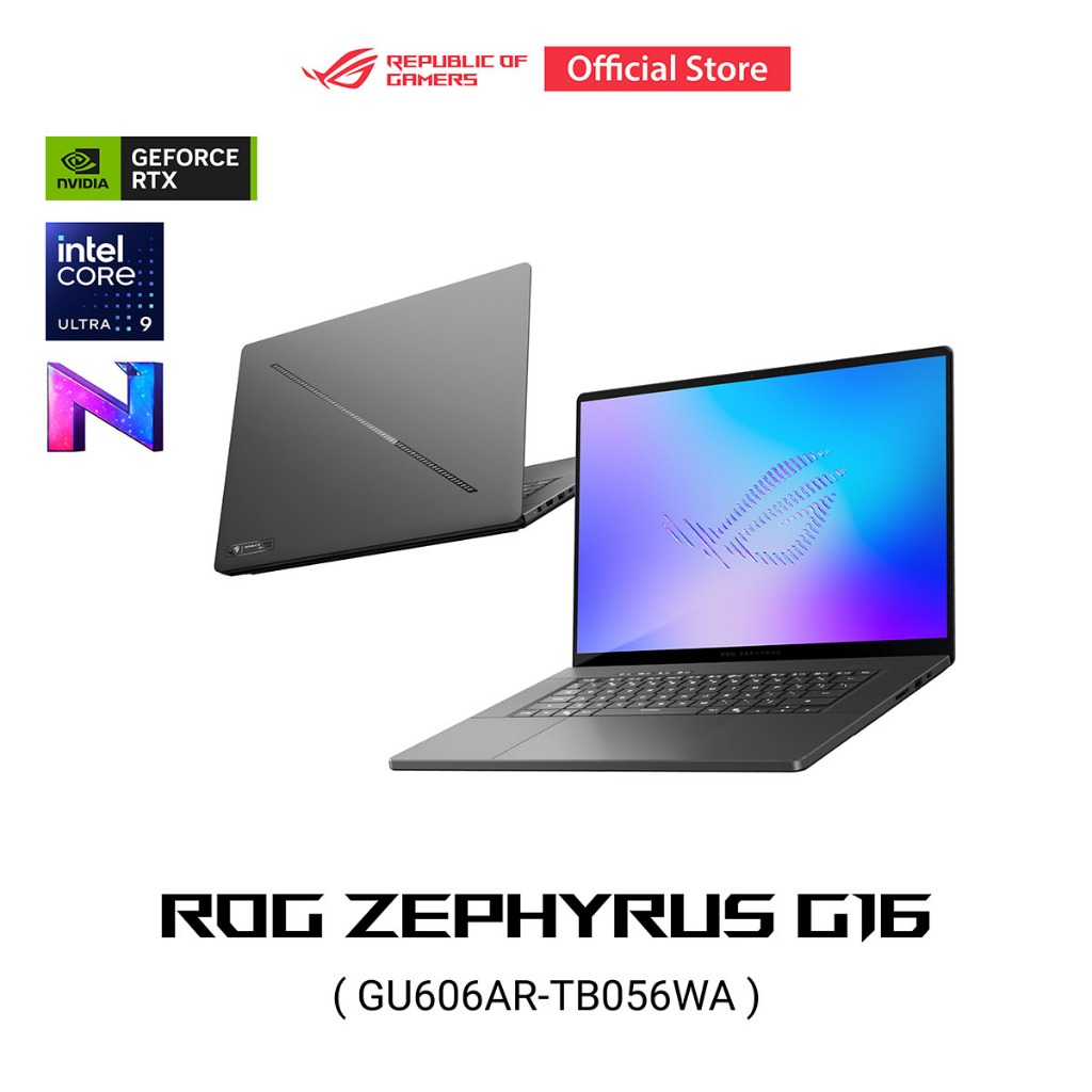 ASUS ROG Zephyrus G16 (GU606AR-TB056WA) 16" 2.5K OLED, 240Hz, U9-386H, 32GB, 1TB, RTX5070Ti ,W11