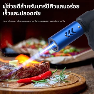 ไฟฟู่ หัวพ่นไฟ วัสดุโลหะ อุปกรณ์จุดไฟ อุปกรณ์จุดไฟโลหะทนความร้อนสูง เหมาะสำหรับทำอาหารกลางแจ้ง-ปิกนิก