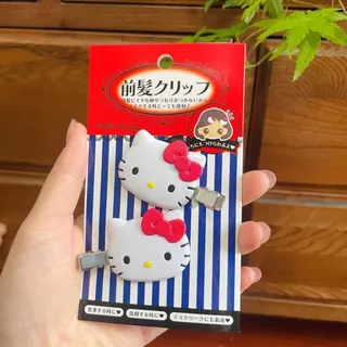 พร้อมส่ง กิ๊บซานริโอ้ Sanrio hair clips ของแท้จากญี่ปุ่น กิ๊บติดผม กิ๊ฟติดผม กิ๊ฟซานริโอ้ แท้ (กิ๊บแพHค 2 ชิ้น=1 คู่)