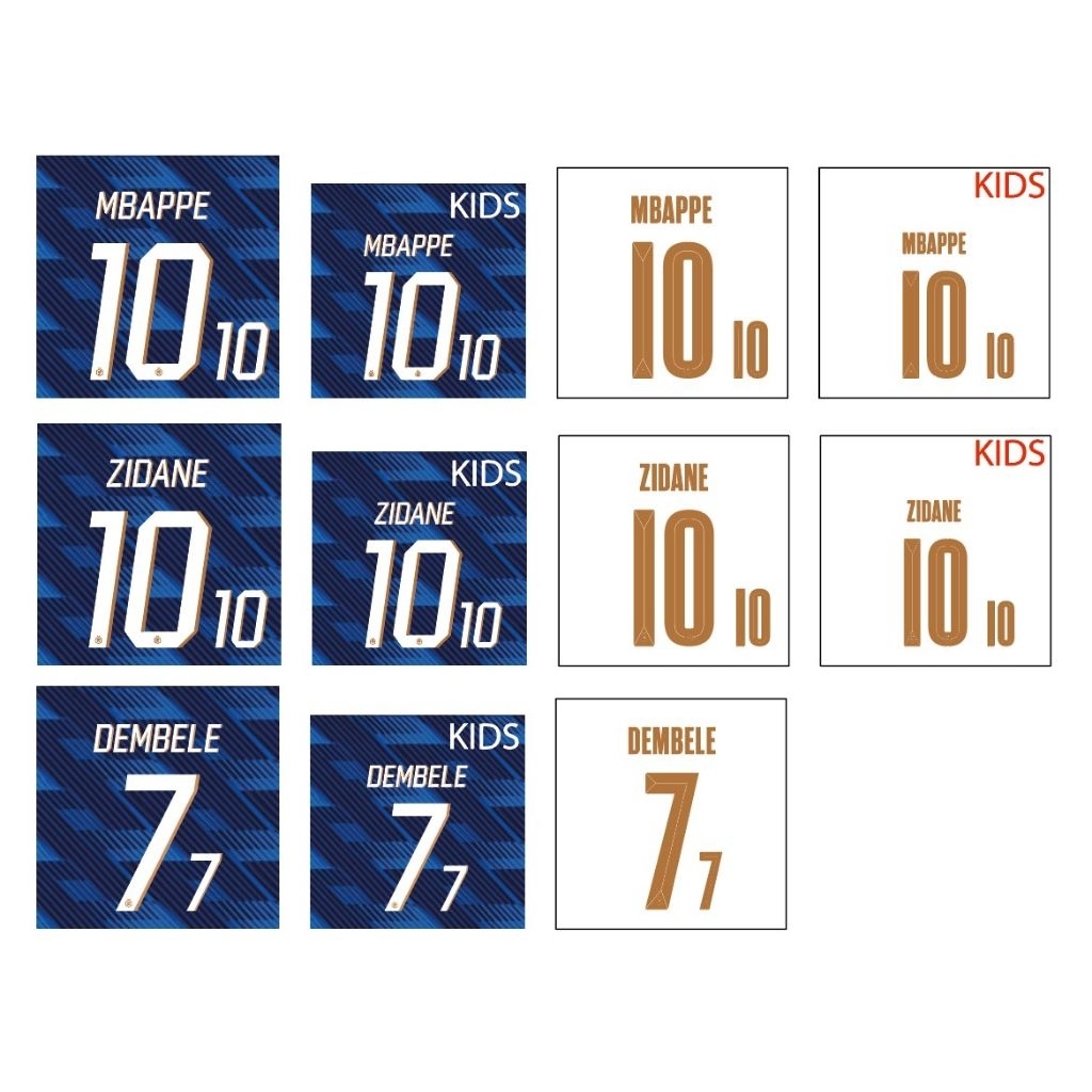 WORLD CUP 2026 National team เฟล็กซ์รีดเสื้อ เบอร์รีดเสื้อ ชื่อพร้อมเบอร์ ทีมชาติ 2026