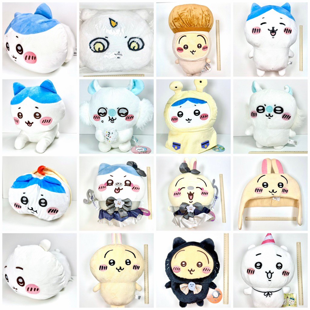 ของแท้ พร้อมส่ง ส่งไว ตุ๊กตา Chiikawa Usagi Hachiware Momonga Rakko Manju Shisa Furuhonya ลิขสิทธิ์