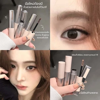 D005 Cappuvini มาสคาร่าปัดขนคิ้ว สามมิติ ย้อมสีคิ้ว ล็อคคิ้วแน่น สีชัด แห้งเร็ว ติดทน กันน้ำ