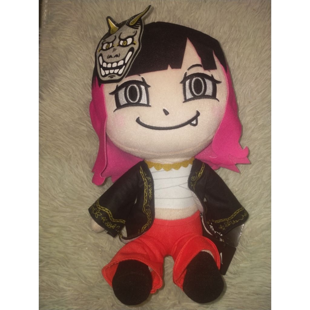 ตุ๊กตา LiSA Special Plush (รุ่น紅蓮華 - Gurenge)ผู้ขับร้องเพลงประกอบอนิเมะ"ดาบพิฆาตอสูร" (Demon Slayer)
