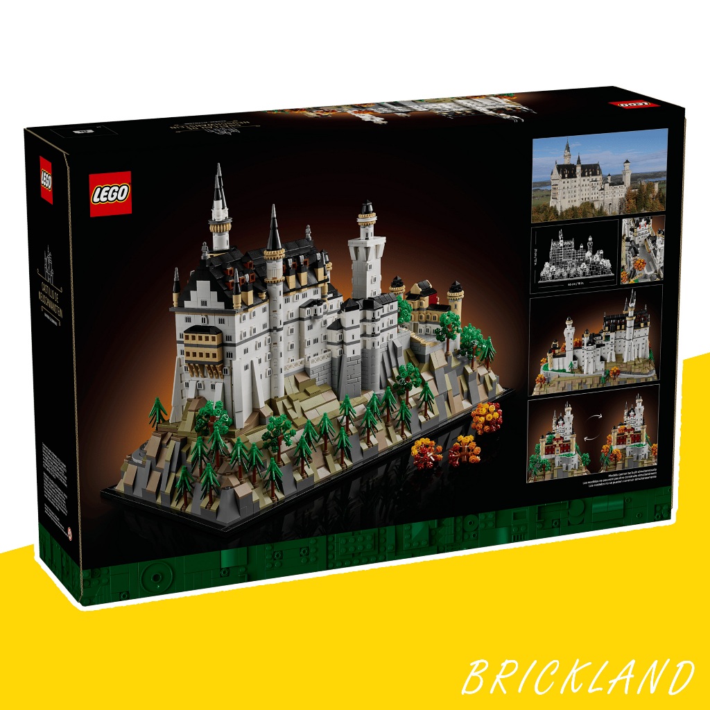 LEGO Architecture 21063 Neuschwanstein Castle เลโก้ ปราสาทนอยชวานสไตน์ ของแท้ 100%  มือ1 พร้อมส่ง