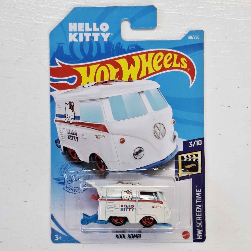 Hot wheels รุ่น Kool kombi Hello Kitty แพ็คสวย