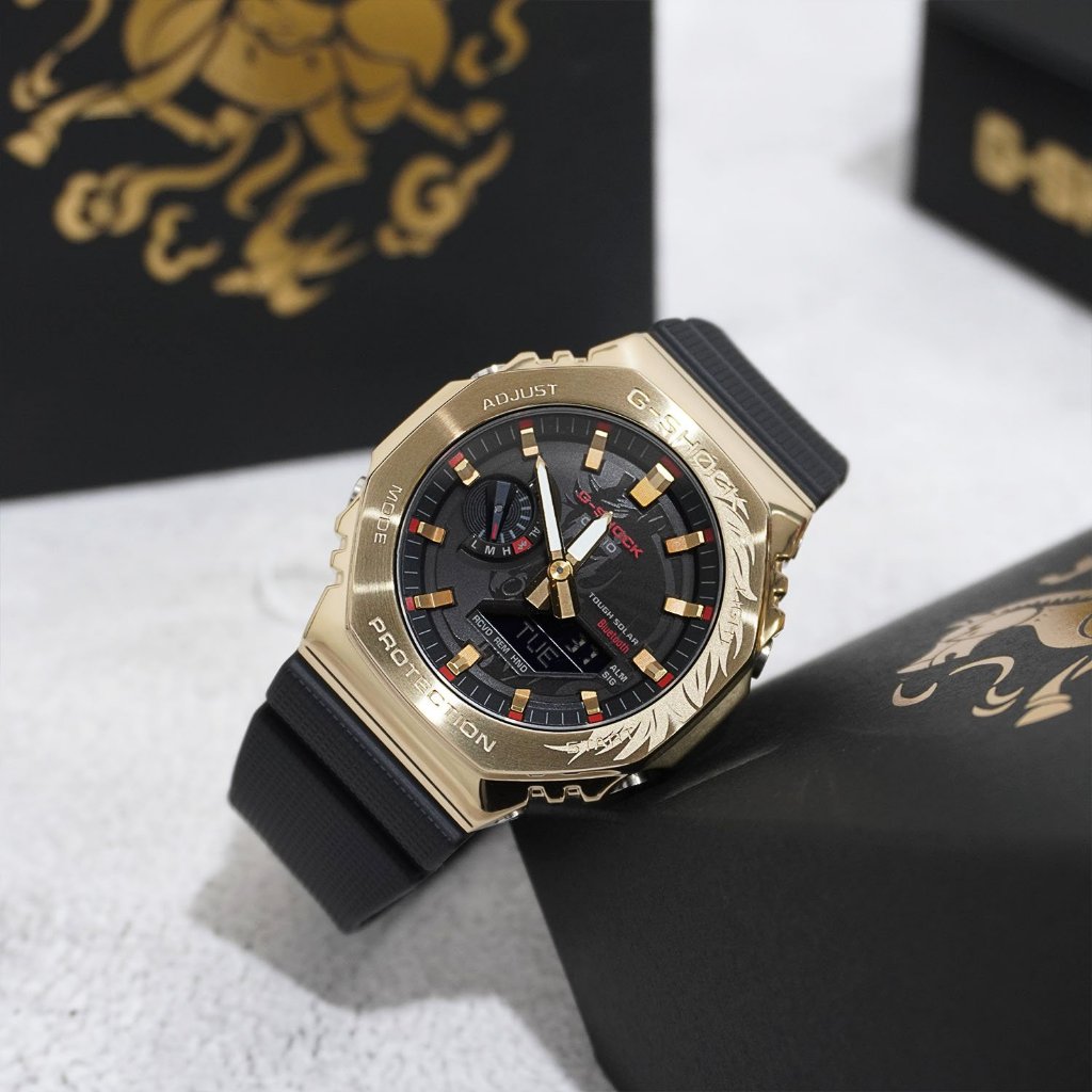 Casio G-Shock นาฬิกาข้อมือผู้ชาย สายเรซิ่น รุ่น GBM-2100 (GBM-2100CX-9A)
