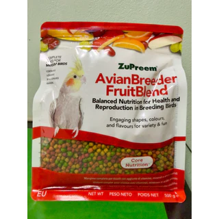 ⓅⓀⒻ (500g.) Zupreem FruitBlend® อาหารนก เม็ดสีผลไม้ (แพคเกจโรงงาน)