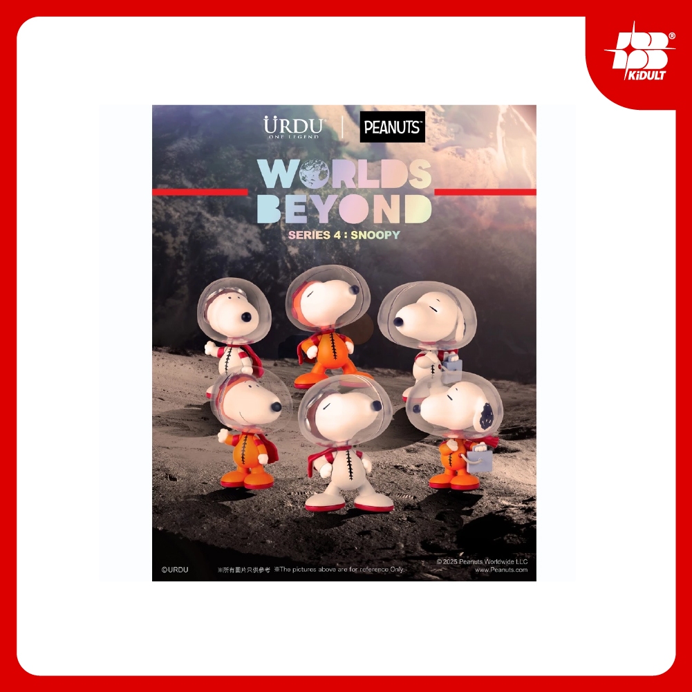 (UP301063) URDU PEANUTS WORLDS BEYOND SERIES 4-SNOOPY แบบจุ่ม