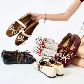 Mellowco รุ่น Mara Ballet Flat รองเท้าบัลเล่ต์หนังพรีเมียม M12-J5043