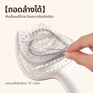 [ใหม่]หวีฟูผมสูงแบบสะอาดตัวเอง สำหรับผู้หญิง ใช้งานที่บ้าน ป้องกันไฟฟ้าสถิตย์ เครื่องตัดผมสไตล์