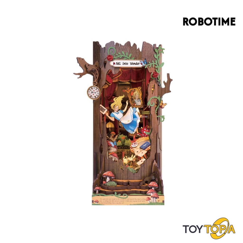 (124118) (TGB12) Alice Adventure: Book Nook By Rolife