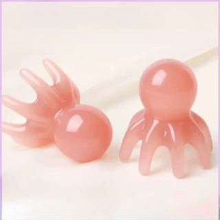 🔥ส่งด่วนทันที🔥 ที่นวดหัวปลาหมึก สีชมพู Routine Scalp Massager Pink | คลายเครียด ผ่อนคลาย กระตุ้นผม