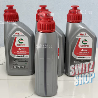 น้ำมันเครื่องมอเตอร์ไซค์ Castrol Activ 4-AT 0.8 ลิตร สำหรับเกียร์ออโตเมติก