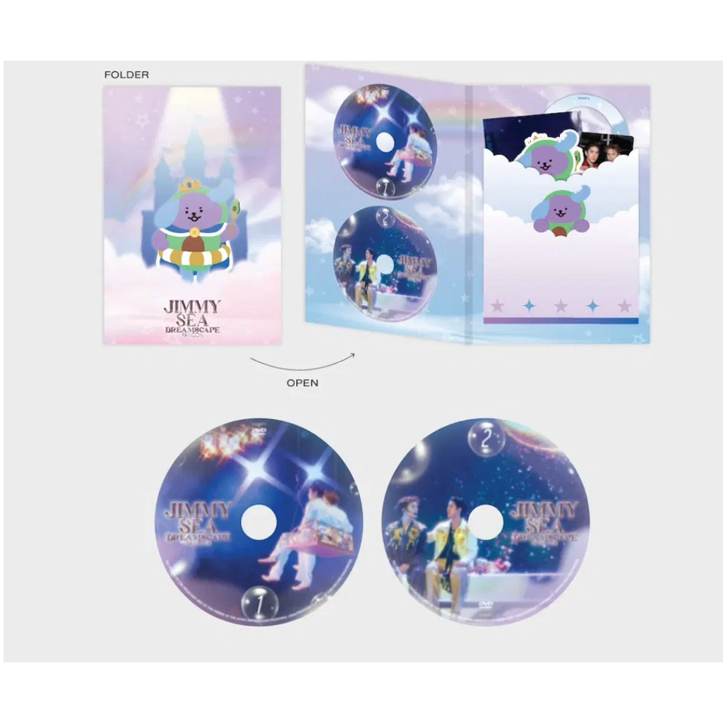 🚗พร้อมส่ง DVD BOXSET JIMMY SEA DREAMSCAPE FANCON มือ1 ไม่แกะ #JimmySea #avocean