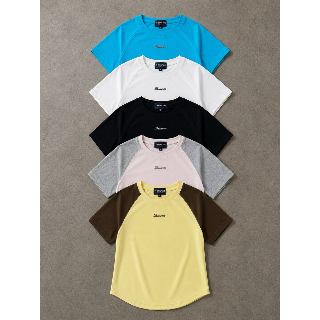 THESUNCO-DAILY TEE เดลี่ เสื้อยืดผู้หญิง