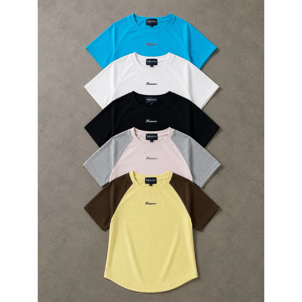 THESUNCO-DAILY TEE เดลี่ เสื้อยืดผู้หญิง
