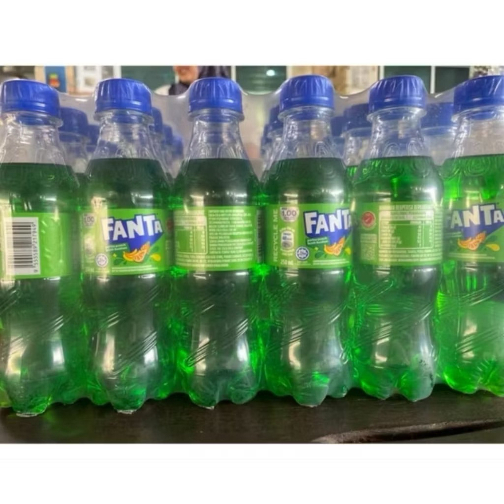 น้ำเขียวขวดเล็ก [ขายยกแพ็ค24ขวด]Fanta น้ำแฟนต้า น้ำโค้ก น้ำแดง น้ำสไปรส์ ขนาด250ml.