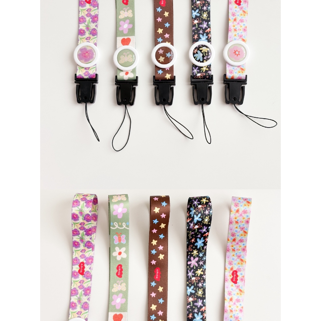 amuse.stuff-Loop Flower Strap สายคล้องสุดน่ารักและแข็งแรง