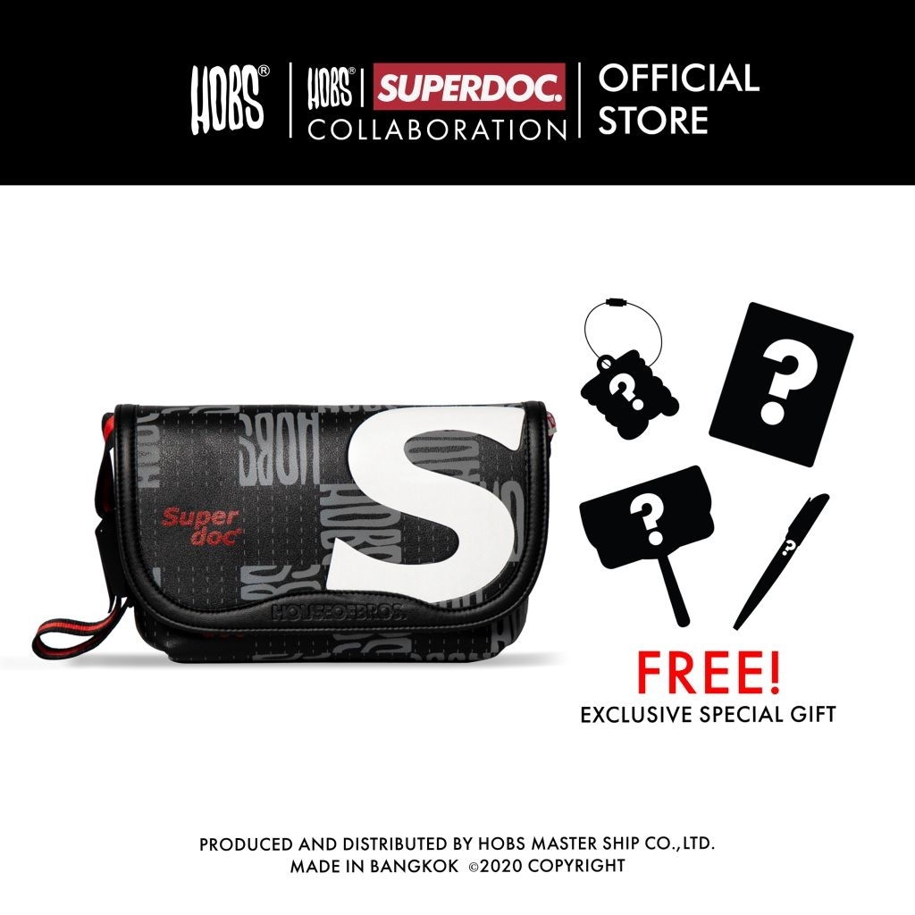 Hobs® กระเป๋าสะพายข้าง - กระเป๋าถือ | SuperdocCollaboration Series | Cross Body | Hand Bag
