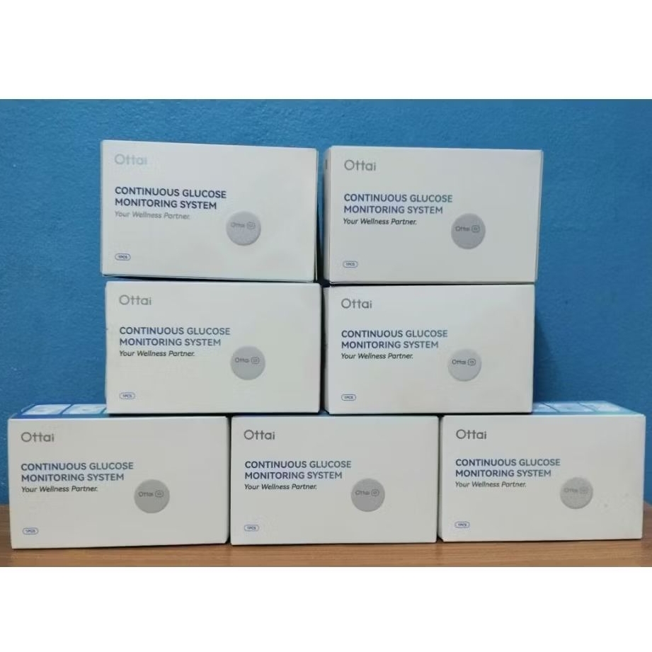 [พร้อมส่งไทย] CGM Ottai เครื่องวัดระดับน้ำตาลในเลือดแบบต่อเนื่อง 24 ชม (ของแท้ 100%) ต่อ 1 เครื่อง