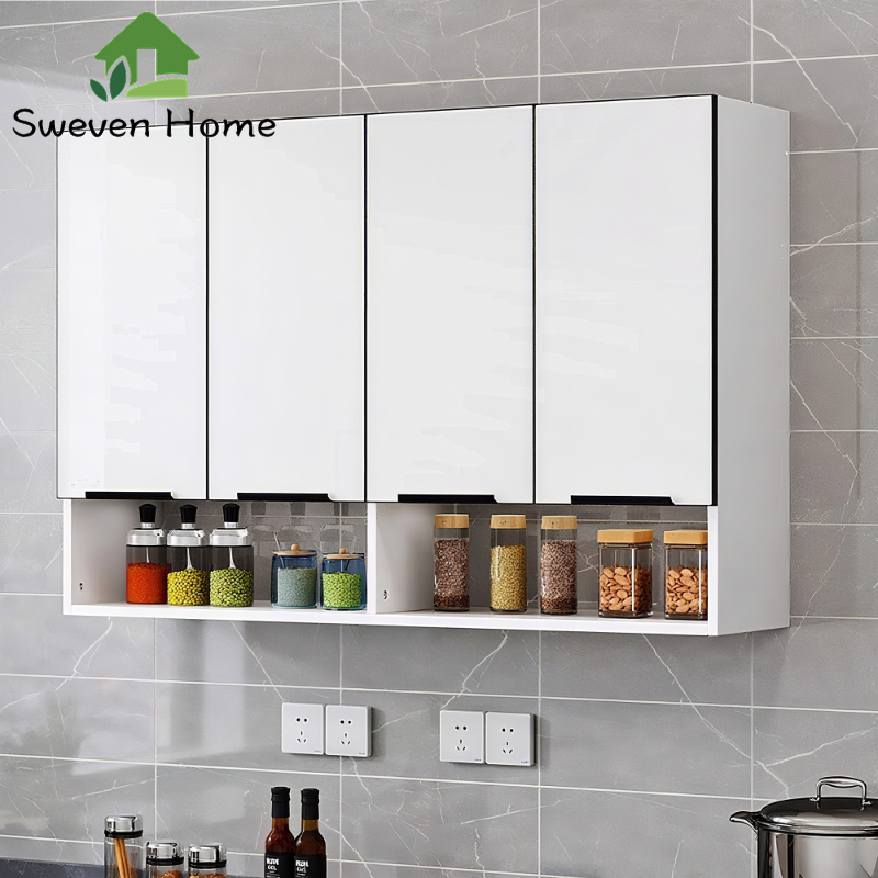 Sweven Home ตู้ครัว ตู้แขวนผนัง ตู้เก็บของ ตู้แขวนห้องครัว พื้นที่จัดเก็บขนาดใหญ่
