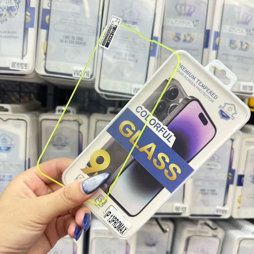 ฟิล์มกระจกเรืองแสง สำหรับ iPhone 13 13Pro 13Promax 14 14Plus 14Pro 14Promax thumbnail 9