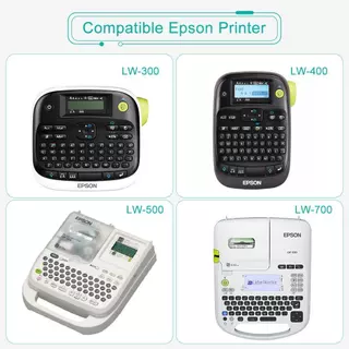 เทปหดท่อความร้อน EPSON ที่รองรับ1ชิ้น Φ3.5mm/5มม./11มม. SU11S SU5S SU5Y SU11Y SU3Y สำหรับเครื่องพิมพ์ฉลาก Epson LW300
