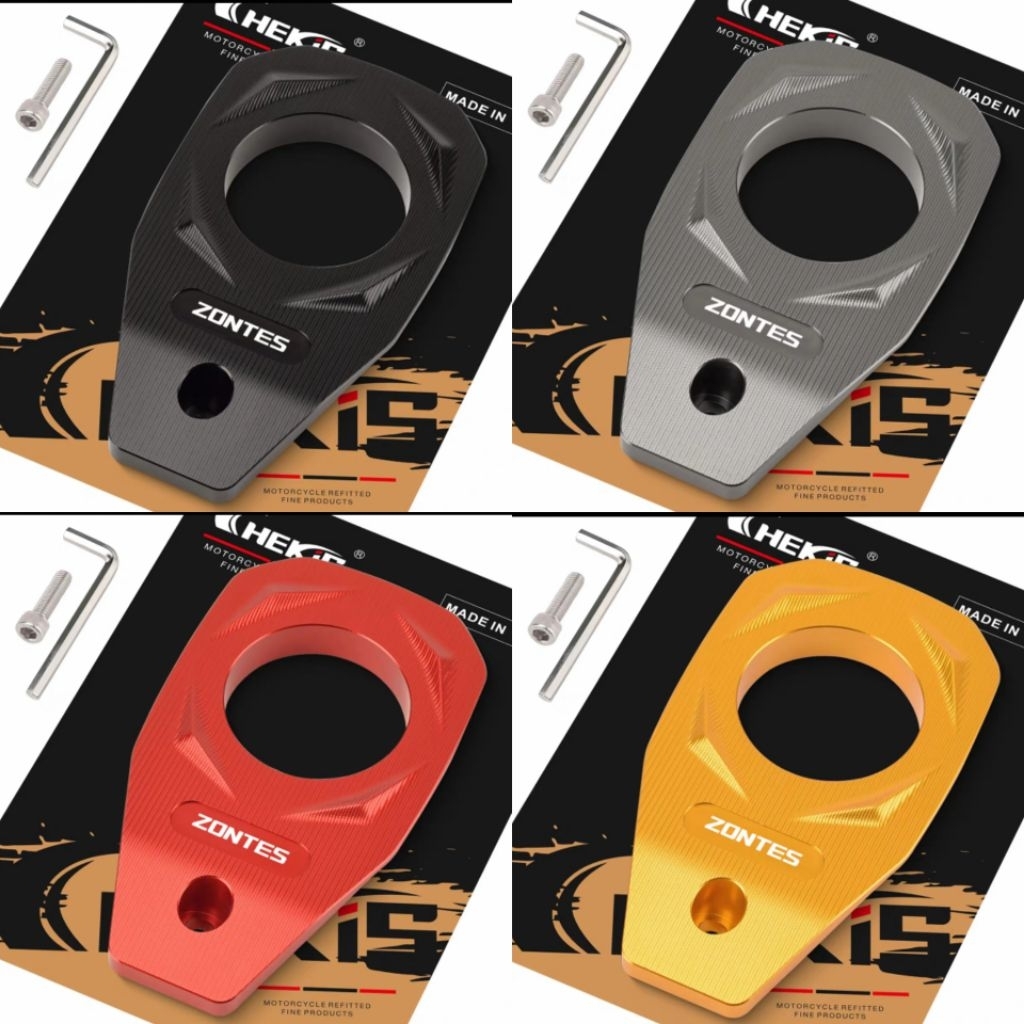 พร้อมส่ง ฝาครอบท่อตรงรุ่น Zontes368D 368GV1 V2 368K ตรงรุ่น วัสดุCNC ตรงรู พร้อมเท่