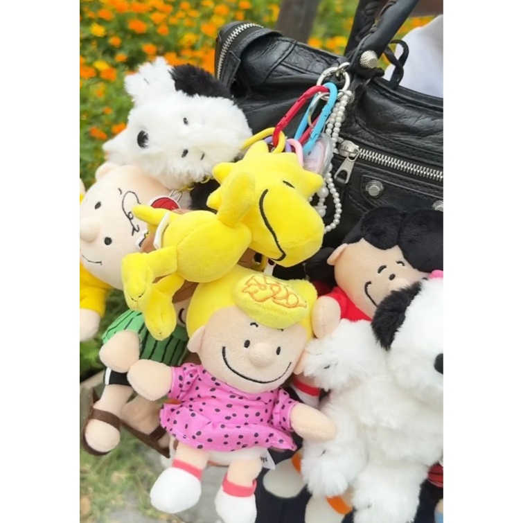 พวงกุญแจสนูปปี้ - Peanuts Keychain ขนาด 12 cm ลิขสิทธิ์แท้ 100%