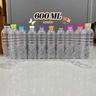 ขวด ทรงเกลียว 600 ML ปาก 29 มม. ( 100 ใบ/แพ็ค)