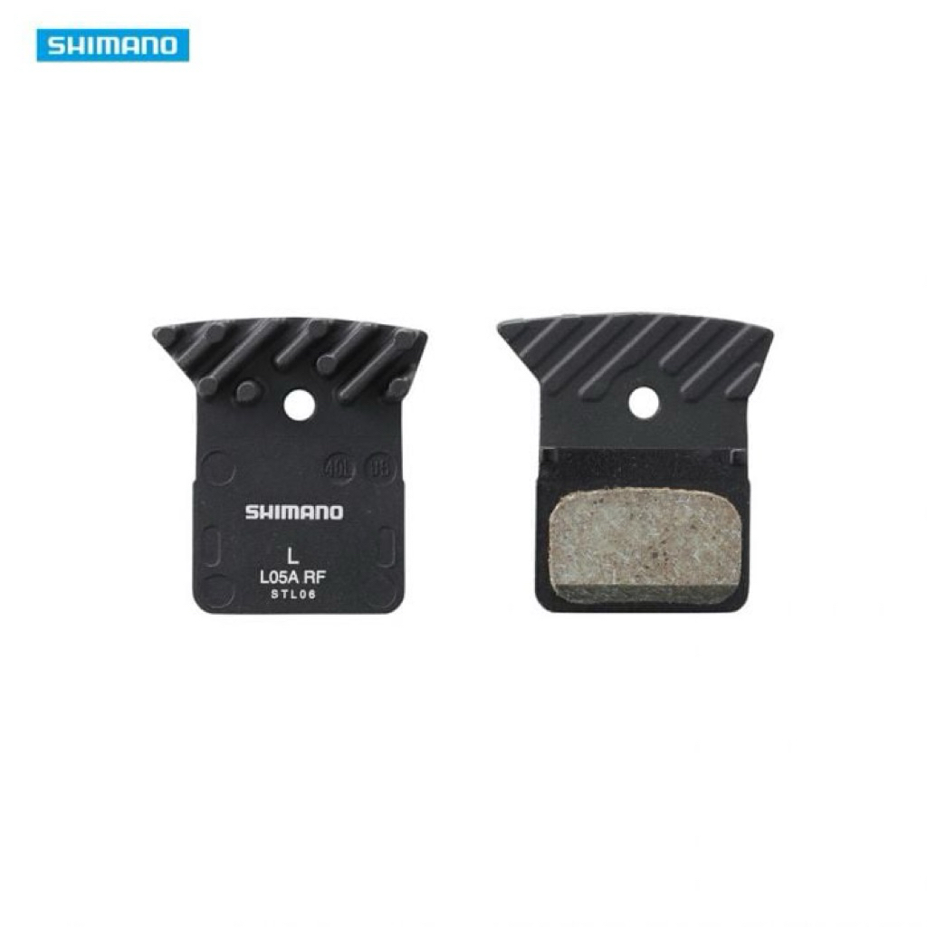 แผ่นยางเบรกดิสถนน รุ่น BR-R9270 (L05A-RF) RESIN W/FIN